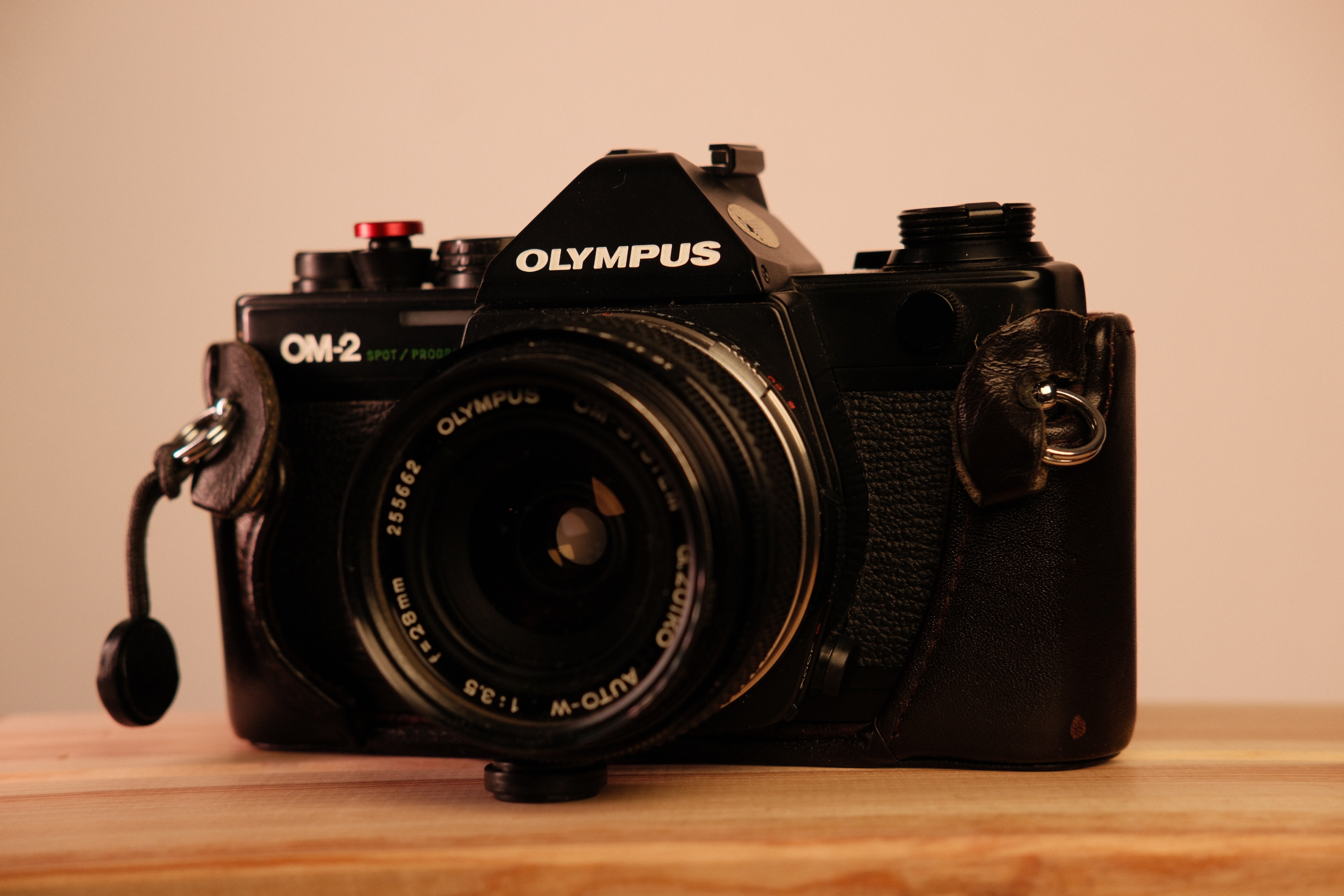 【美品】OLYMPUS OM-2 SPOT/PROGRAM 本体 ① Olympus OM2-Spot – Superfoto.no